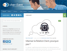 Tablet Screenshot of cherclient.com